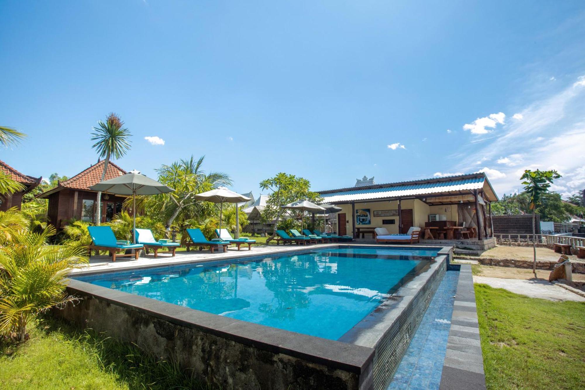 Hotel D'Muncuk Huts Lembongan Exterior foto