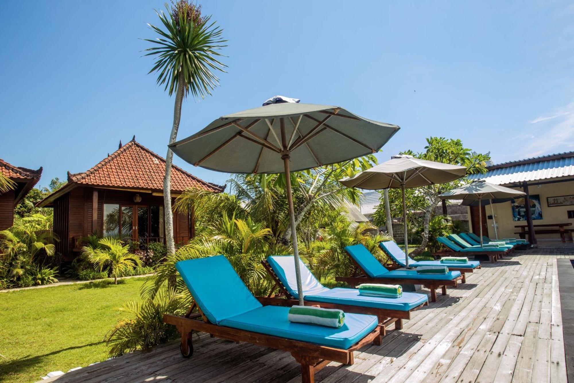 Hotel D'Muncuk Huts Lembongan Exterior foto